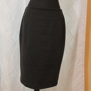 New York & Company Charcoal Grey  Pencil Skirt